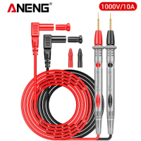ANENG PT1005B 10A 1000V Digital Multimeter Probe Universal Test Lead Needle Pin Wire Pen Cable Kit Current Voltmeter Tester Wire