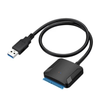 USB 3.0 To Sata Adapter Converter Cable 22Pin Sataiii To USB3,0 Adapter For 2.5-Inch 3.5-Inch Sata Hdd Ssd