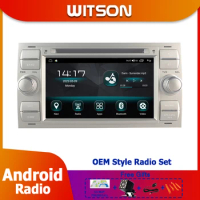 Car Radio Android CarPlay WIFI Audio For Ford Focus 2 Kuga Fiesta Mondeo 4 C-Max 2004-2011 Multimedia Player DSP Stereo