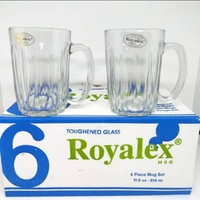 Gelas Royalex Premium SATUAN- Gelas Es Teh Manis Restoran Gelas Kaca Es Teh