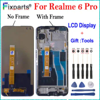 Full Tested For Oppo Realme 6 Pro LCD Display + Touch Screen Digitizer Assembly Replacement Parts Realme 6 Pro RMX2063 LCD
