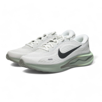 NIKE 慢跑鞋 JOURNEY RUN 灰白綠 緩震 運動鞋 男 FN0228-102