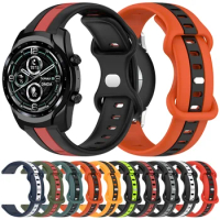 Watchband for TicWatch Pro 3 Ultra GPS/LTE Soft Silicone Strap for TicWatch E3/GTX/GTH/S2/E2 Smartwatch Band Bracelet Accessorie
