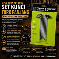TEKIRO Kunci L Bintang T40 - Kunci L Bintang 1SET