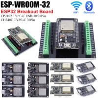 ESP-WROOM-32 Nodemcu ESP32 Expansion Board ESP32-S ESP32 Bluetooth Wifi ESP 32 Bluetooth Module ESP32 30 Pin CP2102 Type C USB