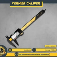 Deli Jangka Sorong Digital Kaliper / Sigmat Verniper Caliper 150 MM EDL90150 Model Baru