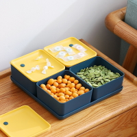 水果盤網紅糖果盒托盤個性創意家用新年糖果瓜子零食盤干果收納盒