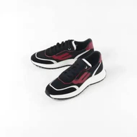 Sepatu BALLY DEMMY MESH RED BLACK SNEAKER 100% ORIGINAL 44