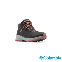 【Columbia 哥倫比亞官方旗艦】女款-PEAKFREAK™Outdry防水高筒健走鞋-深灰(UBL75730DY/HF)