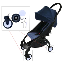 Phụ kiện xe đẩy em bé bánh xe đẩy em bé thay thế xe đẩy bền Caster Chất lượng cao cho babyzen yoyo2 