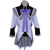 2022 Puella Magi Madoka Magica Cosplay Costume Akemi Homura Cosplay Battle Dress
