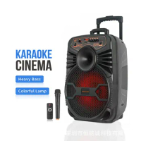 15 inch square dance portable Bluetooth speaker outdoor high volume karaoke high-power sound subwoofer caixa de som bluetooth