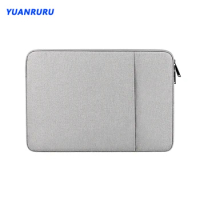 Tablet Sleeve Case Protective Bag Carrying Case with Pocket Universal Soft Case Notebook Carring Sleeve For Matebook HP Dell