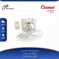 COSMOS KIPAS ANGIN ORBIT PLAFON CELLING COSMOS 16-COCN 16 COCN 16COCN AUTO FAN 16 INCI INSTAN
