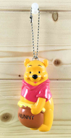 【震撼精品百貨】Winnie the Pooh 小熊維尼~鑰匙圈-閃示器