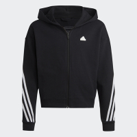 【adidas 愛迪達】 3-STRIPES 連帽外套 童裝 IC0118