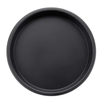 7 inch Non-Stick Pizza Pan Bakeware Carbon Steel Pizza Plate Round Deep Dish Tray Mold Mould Baking Tools For Deep Fryer