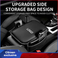 Car Seat Armrest Box Protector Cushion Storage Box Cover Pad For Citroen C3 C4 C1 e-C4 X e-C3 C5 Aircross C-Elysee C4 Cactus
