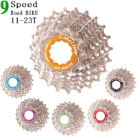 SMLLOW Bicycle 9 Speed 9s Cassette 11-23T Freewheel Road Bike Parts 18S 27S Speed Sprocket for parts Sora 3300 3500 R3000