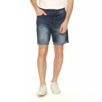 Spyderbilt Spyderbilt Celana Pendek Denim Pria Biker Men Walkshort Denim Planet Surf