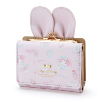 【震撼精品百貨】Hello Kitty 凱蒂貓 短皮夾-耳朵造型-粉 震撼日式精品百貨