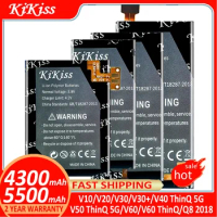 KiKiss BL-45B1F BL-44E1F BL-T34 BL-T37 BL-T42 BL-T46 Battery For LG V10/V20/V30/V30+/V40 ThinQ 5G/V50 ThinQ 5G/V60/V60 ThinQ/Q8