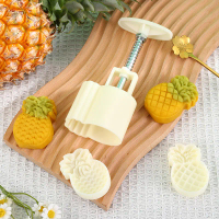 【Dollpen】Pineapple Shaped Nastar Cake Mold Pineapple Tart Mold Pastry Mold