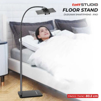 TaffSTUDIO Floor Stand Dudukan Smartphone iPad Holder Rotating - GH027