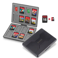 For Nintend Switch Accessories Portable Game Cards Case 16 in 1 Shockproof Hard Shell Cover Storage Box For Nintendo Switch NS