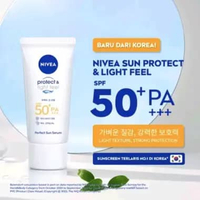 Nivea Protect & Light Feel Sunscreen Face Serum Wajah SPF 50+ PA+++ 90ml
