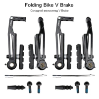 V Brake Arms For Bicycle V Brakes Set Folding Bike Caliper BMX Rim Extension Caliper Direct Mount Cycling Accesories