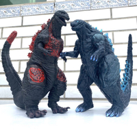 ใหม่ขนาดใหญ่ไดโนเสาร์ Godzilla Red Lotus Godzilla โมเดลของเล่น Space Goras Movie Edition ของเล่นสัตว์ประหลาด