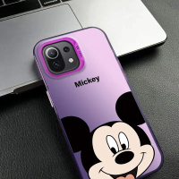 Casin ốp điện thoại mờ siêu mỏng, bán trong suốt, cho Xiaomi 11 LITE 11 LITE 5G 11 LITE 5G NE Mickey