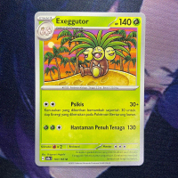 pokemon (ID) exeggutor - SV2a 103/165 - U
