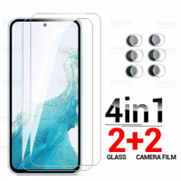 4-in-1 Camera Tempered Glass For Samsung Galaxy A54 Screen Protector Samsong A54 5G A 54 54A SM-A546B Armor Protective Lens Film