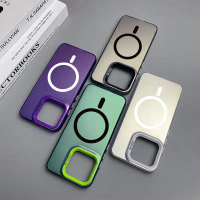 Sarung Telefon Matte Pengecasan Magnetik, Reka Bentuk Mewah, Serasi dengan Realme C65, C65S, C63, C6