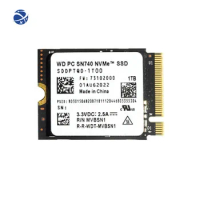 yyhc Western Digital WD SN740 SSD 2TB 1TB 512GB Hard Drive M.2 2230 NVMe PCIe Gen 4x4 Solid State Drive for pc Laptop