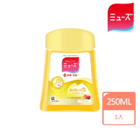 【MUSE】自動感應式泡泡洗手機補充液 桃子&amp;玫瑰 250ml(日本原裝進口)