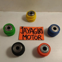 Roll Rol Roller Rantai Bearing KLX CRF Dtracker Bantalan Depan Roler Chain Bantal Karet Tahanan Pena