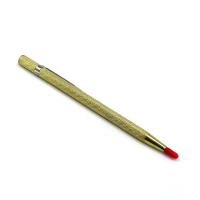 【職人工具】185-SP140*2 磁磚玻璃劃線筆 金屬划線筆 記號針劃線器 畫線記號 筆針(合金鋼劃線筆2入)