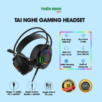 Tai nghe chơi game chuyên nghiệp âm thanh vòm 7.1 thoải mái khi đeo dành cho máy chơi game Ps4/xboxe