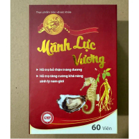 [CHÍNH HÃNG] Viên Uống Mãnh Lực Vương - Hỗ Trợ Bồi Bổ Thận Khí, Tăng Cường Sinh Lực & Phục Hồi Phong
