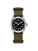 นาฬิกาข้อมือผู้ชาย Khaki Field Expedition Auto 37mm รุ่น H70225931 สีดำ