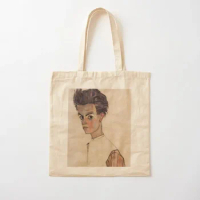 original painting by Egon Schiele 1890 - 1918, Egon Schiele Prints Tote Bag Gift bag Cloth bags Bag