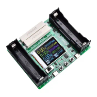 18650 LCD display battery capacity tester module with charging function Type-C port tester