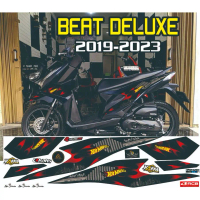 SETIKER VARIASI LIS STRIPING MOTOR HONDA BEAT NEW / STIKER VARIASI BEAT ISS 2022 / STRIPING MOTOR HO
