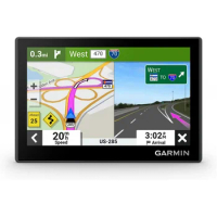 Garmin Drive™ 53 with Traffic, GPS Navigator, High-Resolution Touchscreen, Simple On-Screen Menus and Easy-to-See Map, Driver an