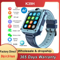 4G Smart Watch Kids SOS GPS WIFI Location Video Call IP67 Waterproof Remote Monitor Smartwatch Children K39 Smart Phone Watch