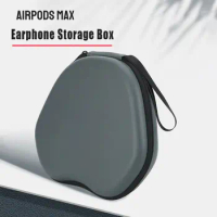 Hard Storage Travel Carrying Case for Apple AirPods Max Headphone Cover Bag Grey
