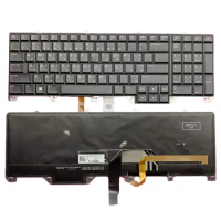 For Dell Alienware 17 R4 With AlienFX LED 0VK0G0 PK131QB1A02 Arabic Backlit Laptop keyboard